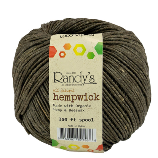 Randy's Hempwick Spools - Individually Labelled - 2 Sizes [R-HW-SP]