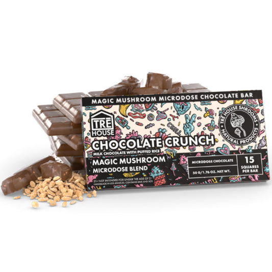 TRE’ House Extra Strength Magic Mushroom Chocolate Bars - Now 5 Flavors [C-TH-C]