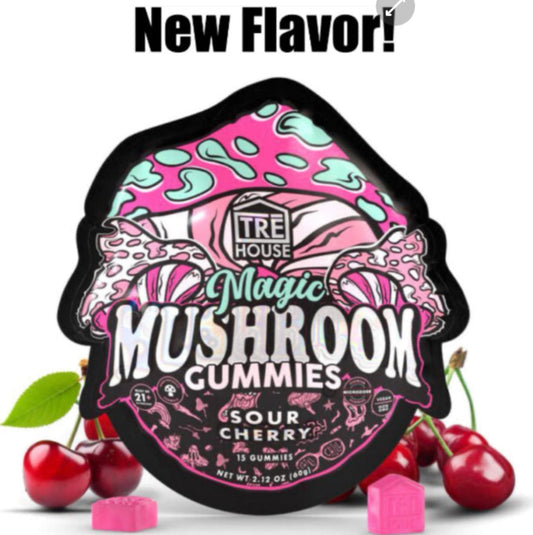 TRE’ House Extra Strength Magic Mushroom Gummies - THC Free - Now Available In All 8 Flavors! [C-TH-G]