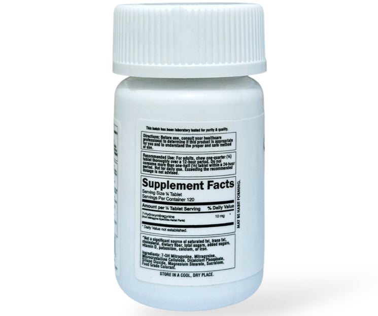 Press’d - Extra Strength 7-OH - 30 Ct 40mg Tabs - 3 Flavors [K-PR-40-30C]