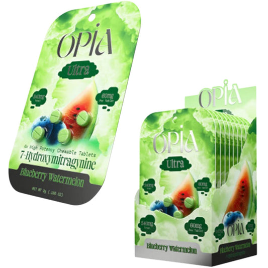 Opia - NEW ULTRA 60mg 7-OH Tabs - 4 Ct - 5 Flavors [K-OPIA XX]