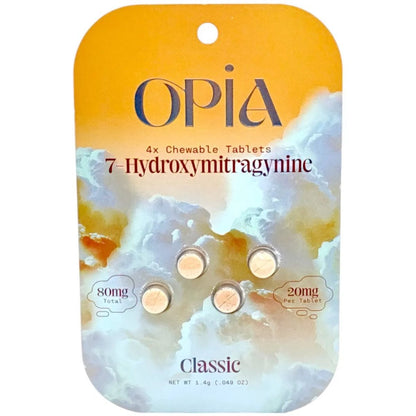 Opia 7-Hydroxymitragynine 20mg Tabs - 4 Ct - 5 Flavors [K-OPIA]