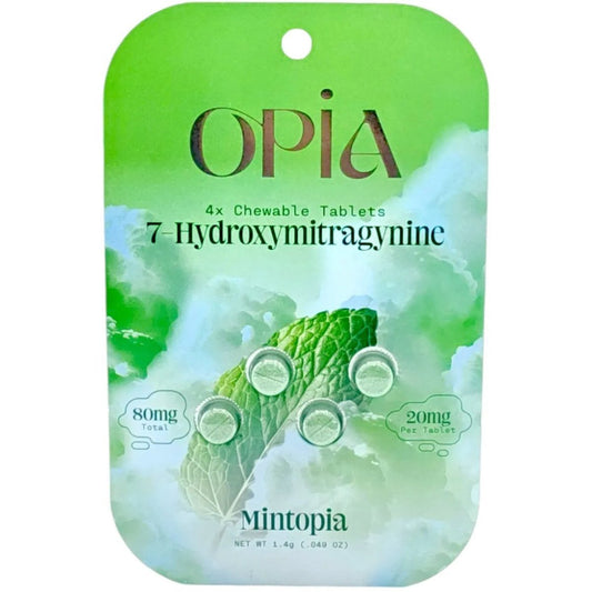 Opia 7-Hydroxymitragynine 20mg Tabs - 4 Ct - 5 Flavors [K-OPIA]