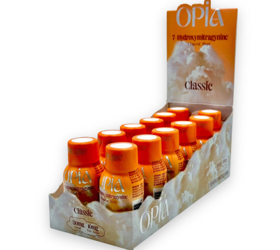 Opia 7-Hydroxymitragynine 30mg Liquid Shot - 5 Flavors [K-OPIA-S]