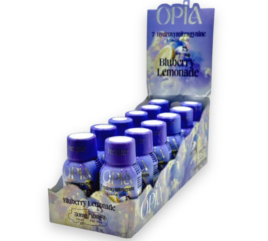Opia 7-Hydroxymitragynine 30mg Liquid Shot - 5 Flavors [K-OPIA-S]