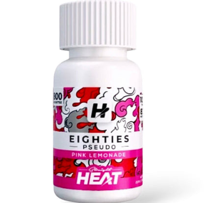Straight HEAT EIGHTIES PSEUDO - 80mg Tabs - 3 Ct & NEW 10 Ct - 4 Flavors [K-H8P-3C]