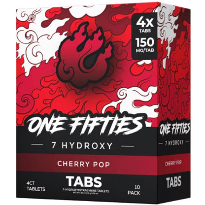 Straight HEAT 7-OH - 4Ct & NEW 10Ct 150mg Tabs - 5 Flavors [K-H150-4C]