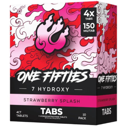 Straight HEAT 7-OH - 4Ct & NEW 10Ct 150mg Tabs - 5 Flavors [K-H150-4C]