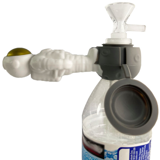 5" 10mm 4-Way Astronaut Nectar Collector, Hand Pipe, Water Pipe & Dab Rig - Assorted Colors [NC-S-86 & NC-S-86+]