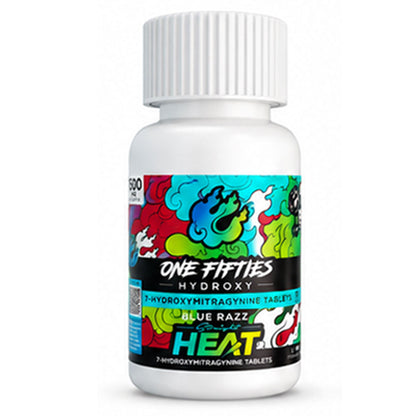 Straight HEAT 7-OH - 4Ct & NEW 10Ct 150mg Tabs - 5 Flavors [K-H150-4C]