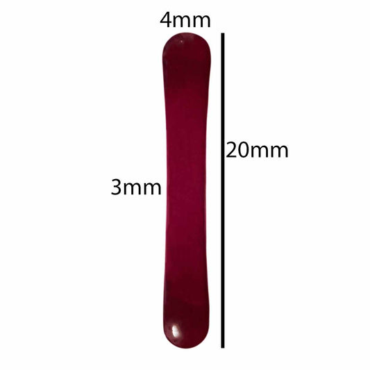 Lab Grown UV Reactive Rounded Ruby Terp Pillars - 20mm - 3 Ct [QTP-R-PL]
