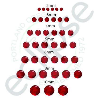 Lab Grown UV Reactive Ruby Terp Pearls (7 Sizes) ***NEW 2MM - NOW 7 SIZES*** [QTP-R]