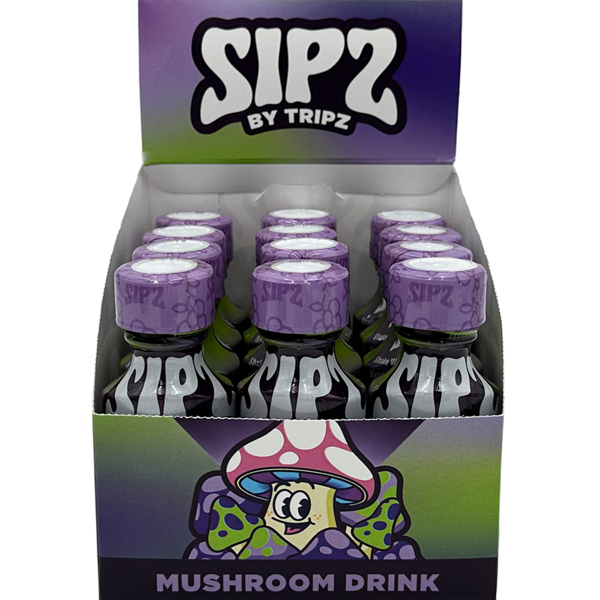 Tripz Extra Strength Magic Mushroom Sipz - THC Free - Kool Grape Syrup [C-TZ-S]