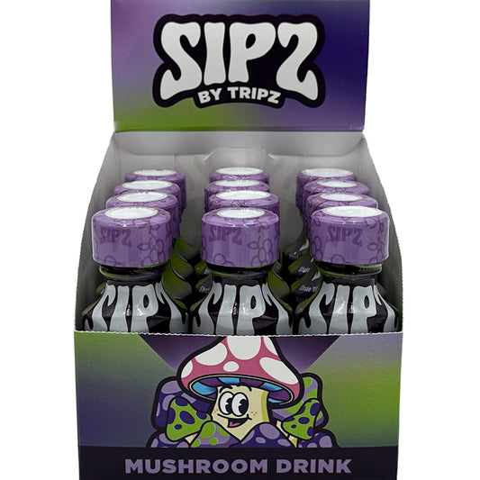 Tripz Extra Strength Magic Mushroom Sipz - THC Free - Kool Grape Syrup [C-TZ-S]