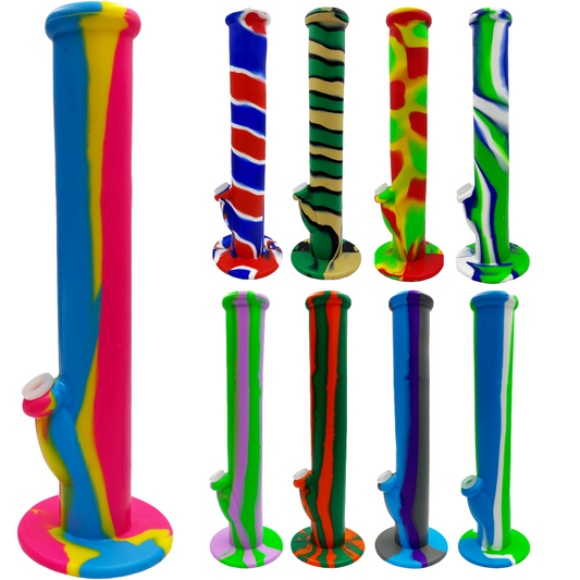 14" Straight Tube - Classic Colors - Assorted Colors [WP-S-10C]
