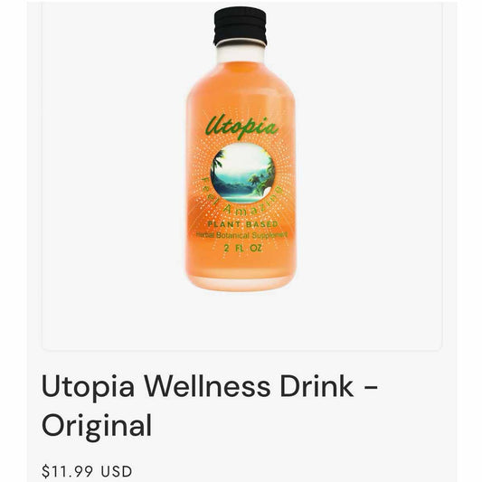 Utopia Original - 7-OH Free Kratom & Kava - BACK IN STOCK! - 15ml Shots [K-UT-S]