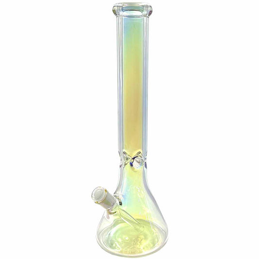 16" 9mm Beaker w/ Vibrant Iridescent Colors & Upgraded Accessories - Assorted Colors [WP-G-264]