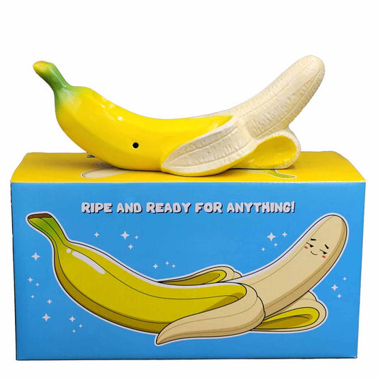 Roast & Toast Ceramic Pipe w/ Gift Box - Banana [HP-C-FC-21]