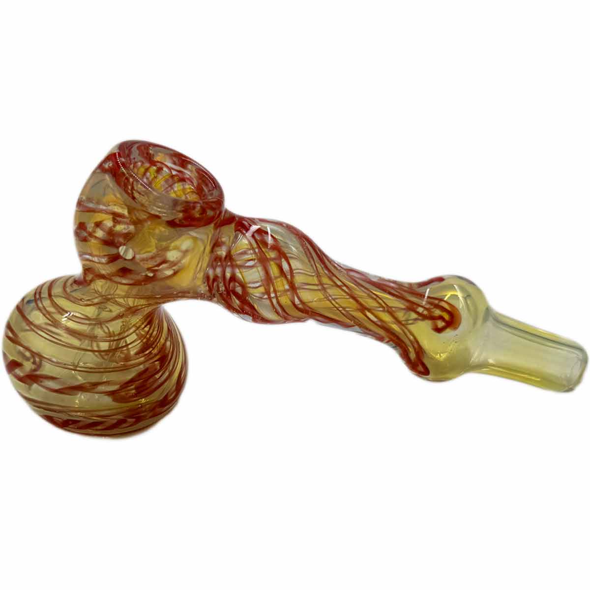 5.5"- 6" Fumed Glass Hammer Bubbler - Assorted Colors [BUB-G-H6]