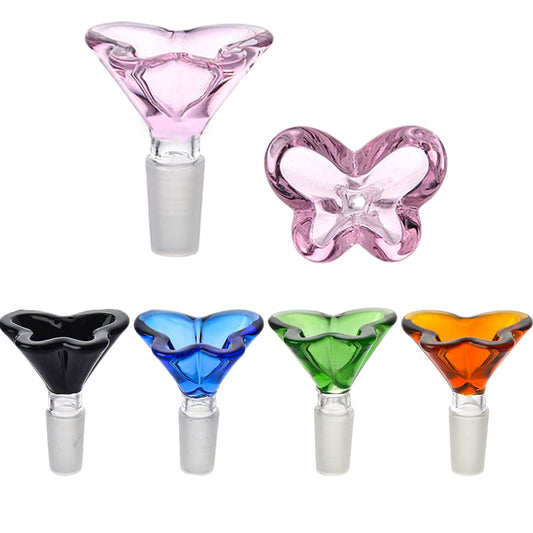 14mm Glass  Butterfly Bowl - Now In 5 Colors! [GB-45]