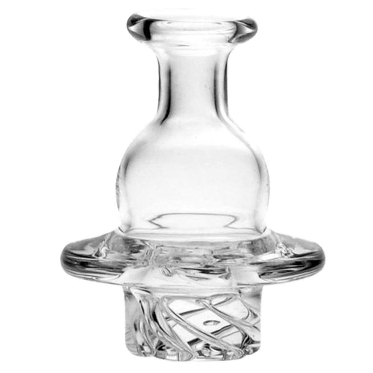 32mm Cyclone Riptide Turbine Spinner Carb Cap - Clear [CC-G-12]