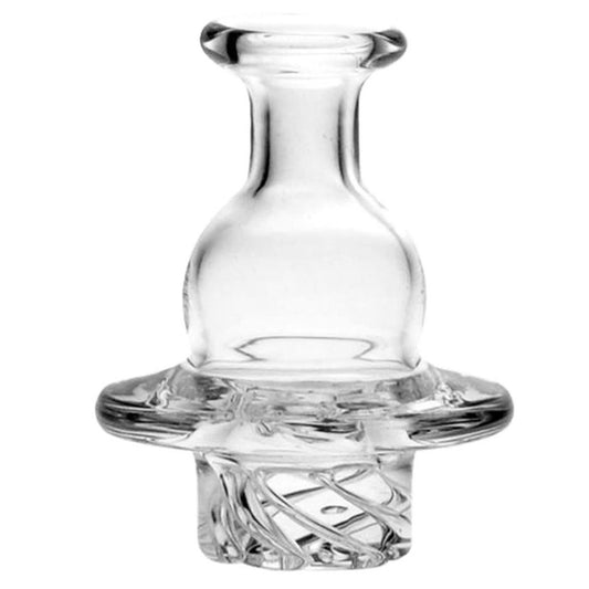 32mm Cyclone Riptide Turbine Spinner Carb Cap - Clear [CC-G-12]