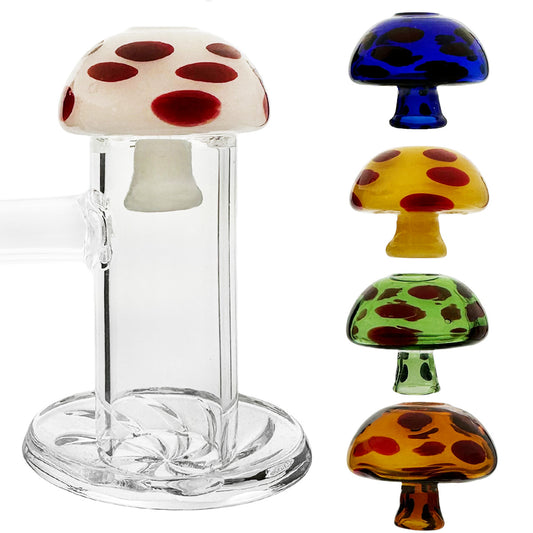27mm Mushroom Carb Cap - Assorted Colors [CC-G-56]