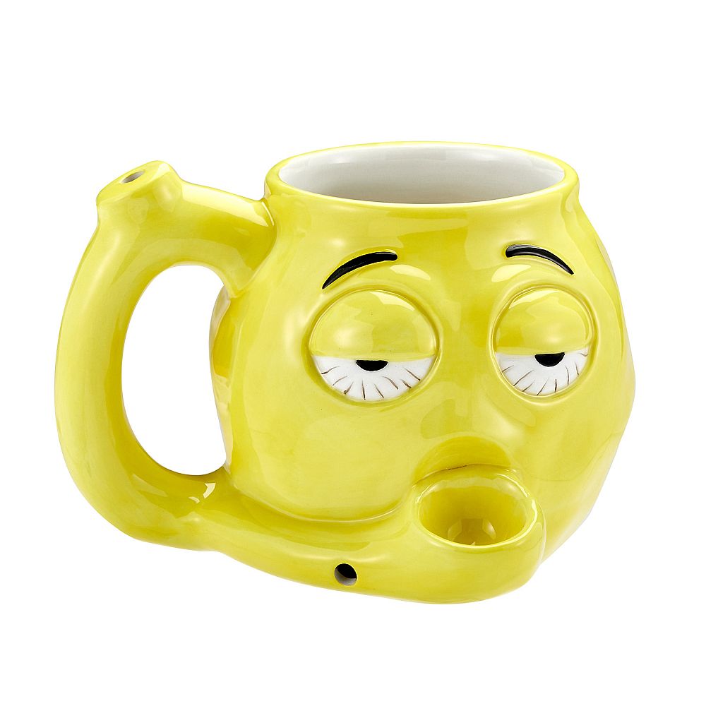 Roast & Toast Ceramic Coffee Mug & Pipe w/ Gift Box - Emoji [CM-C-FC-56]