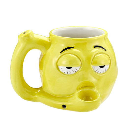Roast & Toast Ceramic Coffee Mug & Pipe w/ Gift Box - Emoji [CM-C-FC-56]