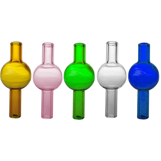 20mm Bubble Style Glass Carb Cap - Assorted Colors [CC-G-6]
