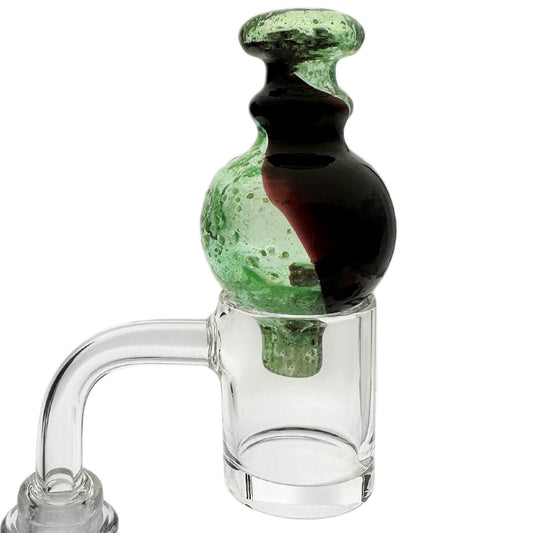 27mm Glow-in-the-Dark Bubble Carb Cap - Assorted Colors [CC-G-65]