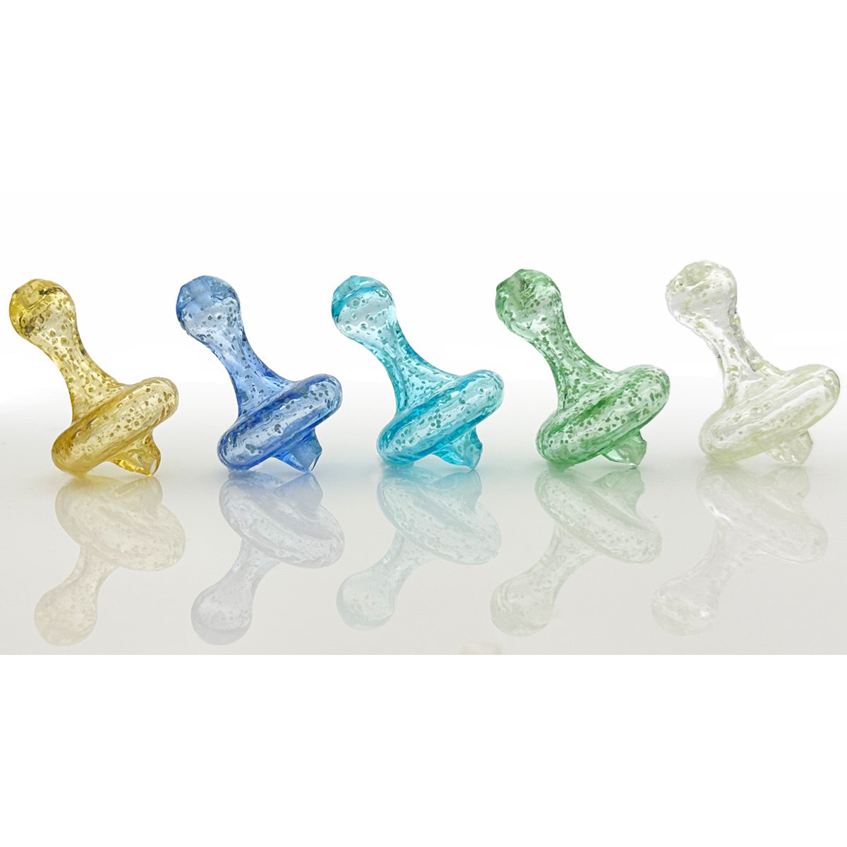 27mm Glow in the Dark Directional Carb Cap  - Assorted Colors [CC-G-66]