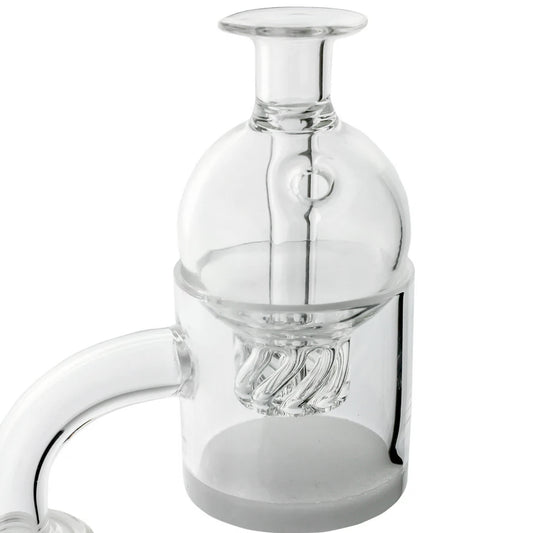 30mm Cyclone Riptide Turbine Spinner Carb Cap - Clear [CC-G-9]