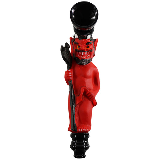 3.75" Hand Painted Creature Pipe - The Devil Wears Nada [HP-C-44]