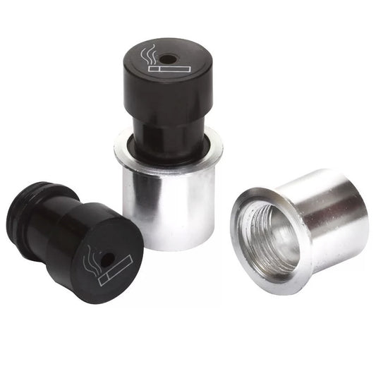 2.25" Take-A-Smoke Car Cigarette Lighter Pipe w/ Stash Container [HP-M-TAS-3]