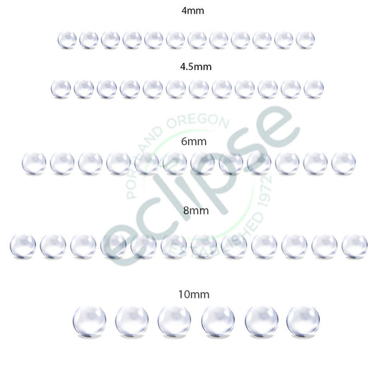 Clear Quartz Terp Pearls - Now Available in 7 Sizes [QTP-C]