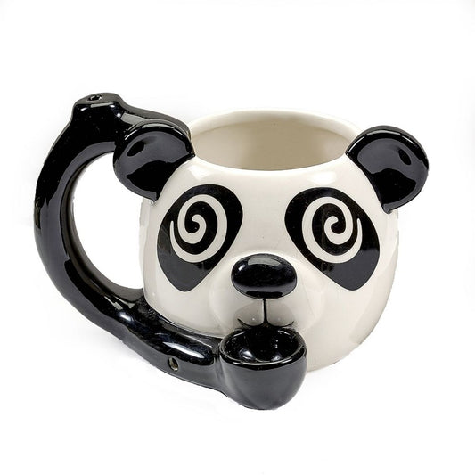 Roast & Toast Ceramic Coffee Mug & Pipe w/ Gift Box - Panda [CM-C-FC-5]