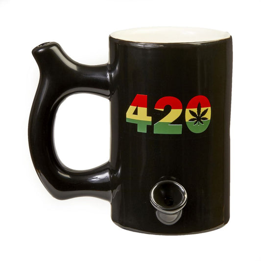 Roast & Toast Ceramic Coffee Mug & Pipe w/ Gift Box - Large 420 [CM-C-FC-9]