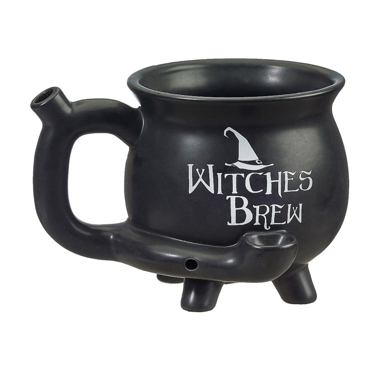 Roast & Toast Ceramic Coffee Mug & Pipe w/ Gift Box - Witches Brew Cauldron [CM-C-FC-53]