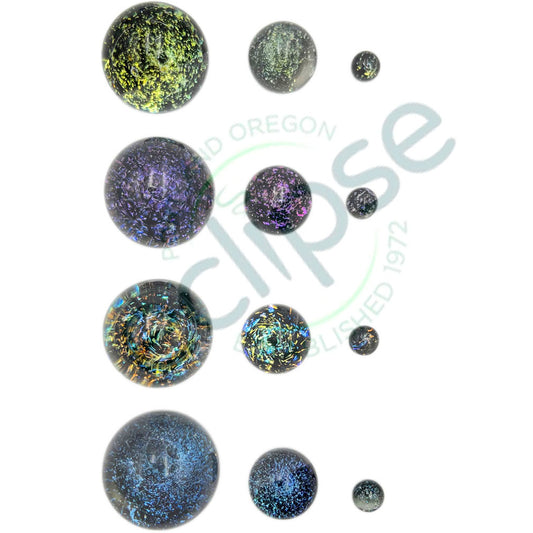 3-Piece Dichro Ball Terp Slurp Set - Assorted Colors [TSV-S15]