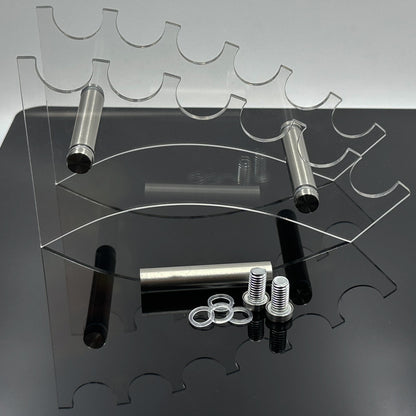 Acrylic & Steel Nectar Collector & Dab Tool Display Stand [DISPLAY-1]