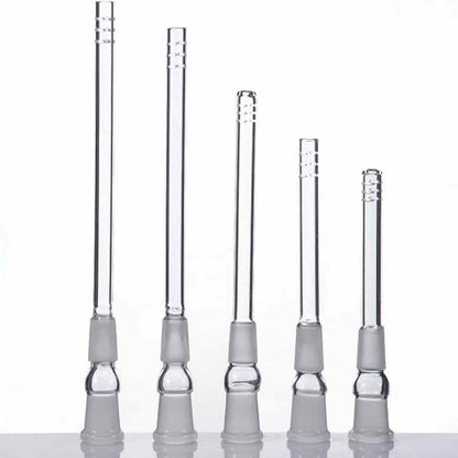 14mm to 14mm Slitted Diffused Glass Downstem - Assorted Sizes [DS-G-14/14]