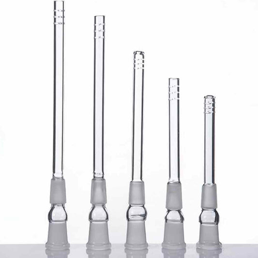 14mm to 14mm Slitted Diffused Glass Downstem - Assorted Sizes [DS-G-14/14]