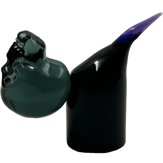 2.5" Glass Skull Finger Dab Tool [DAB-G-36]