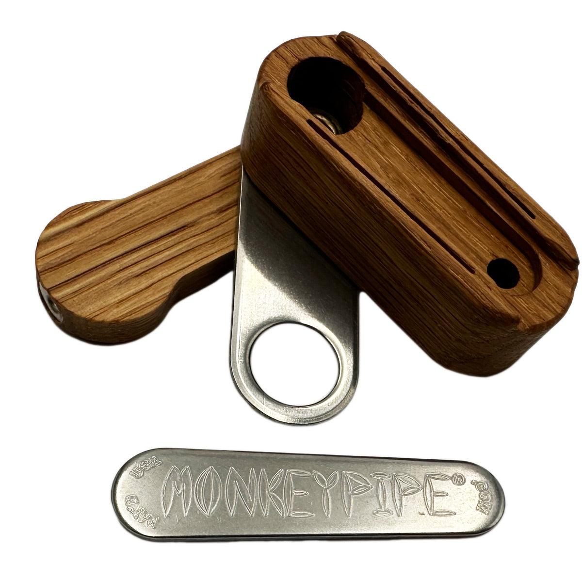 Monkey Pipe - Fisherman's Friend - Light & Dark Finish - [HP-W-MP-FF]