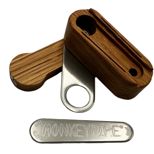 Monkey Pipe - Fisherman's Friend - Light & Dark Finish - [HP-W-MP-FF]