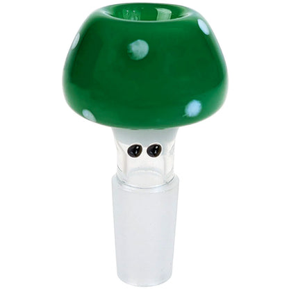 10mm, 14mm & 18mm - Glass Mushroom Bowl - Assorted Colors [GB-11]