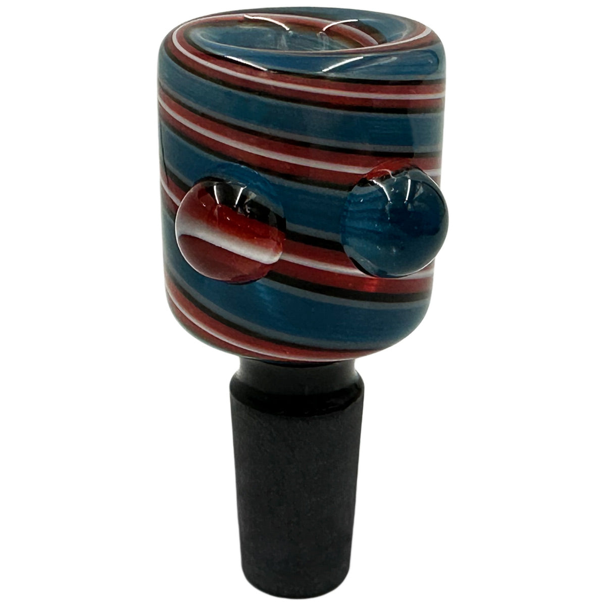 14mm Glass Bowl w/ Hand-Spun Patterns - New Styles! [GB-16]