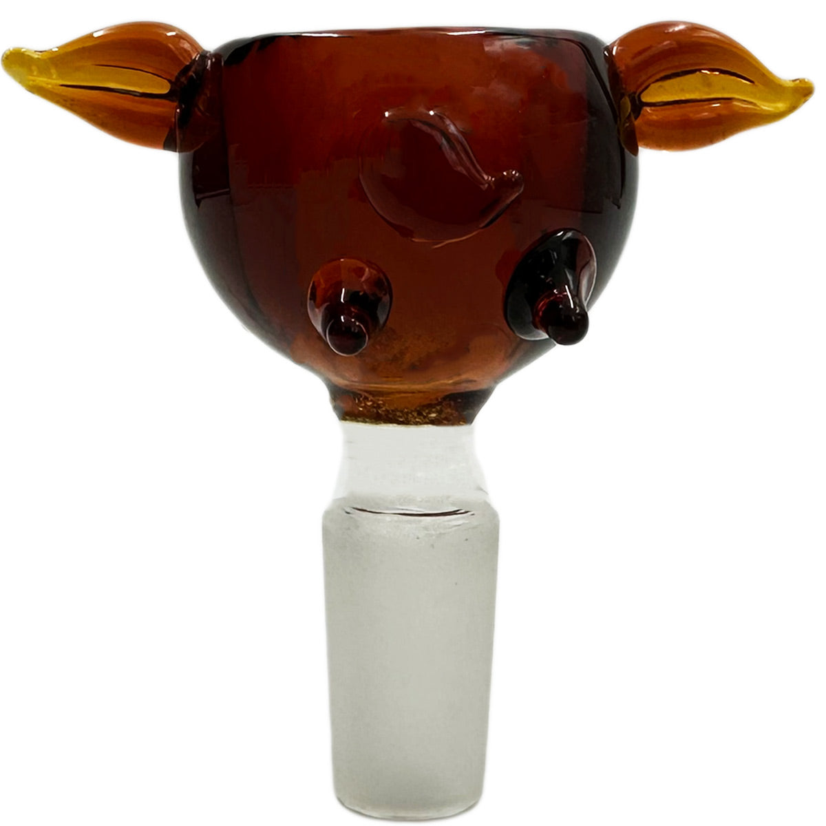 14mm Glass Pig Bowl - Assorted Colors [GB-20]