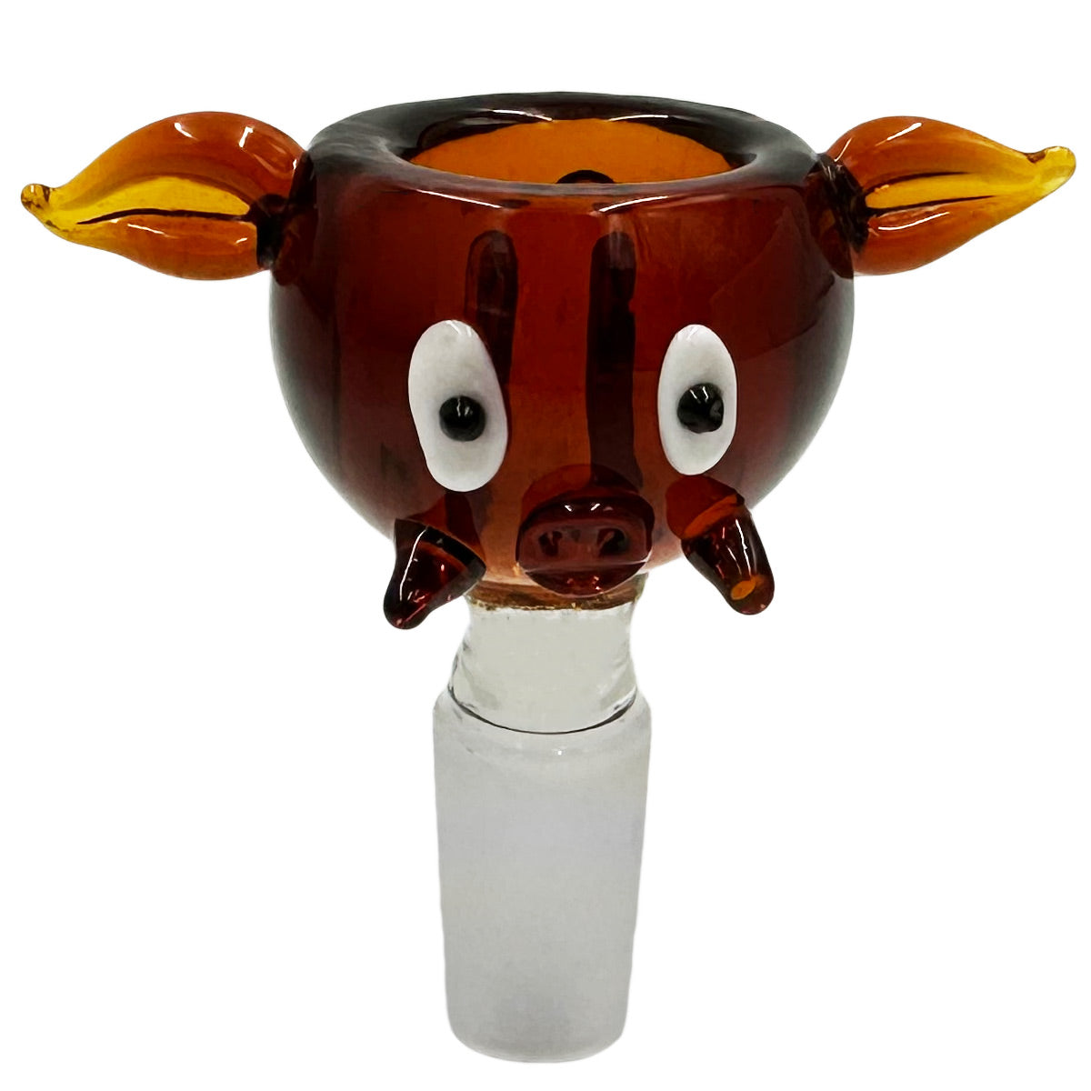 14mm Glass Pig Bowl - Assorted Colors [GB-20]